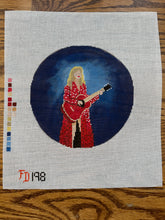 Load image into Gallery viewer, FD198 “TAYLOR IN RED”,  6” round on 18 mesh
