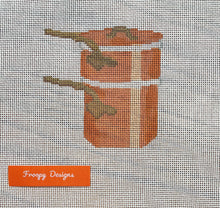 Load image into Gallery viewer, FD161 “FRENCH COPPER DOUBLE BOILER”,  4” square on 18 mesh
