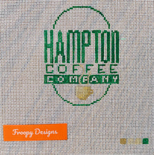 Load image into Gallery viewer, “HAMPTONS MORNING DASH”,  3.75” round/3” x 4”  on 18 mesh
